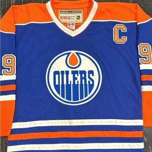 Wayne Gretzky Oilers Jersey
